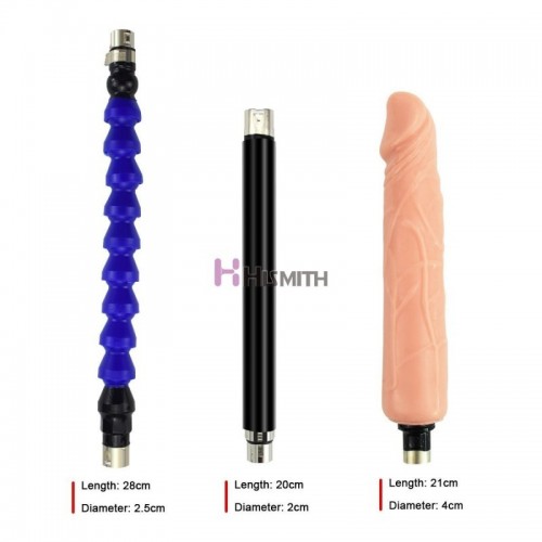 Female Masturbation Device Toy Vagina G-Spot Fucking Machine Gun With Big Dildos