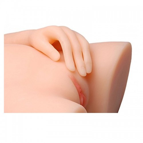 3D Solid Silicone Baby Bust Sex Doll