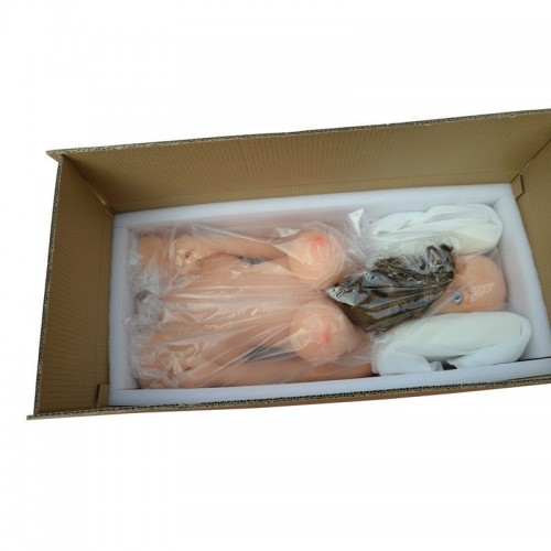3D Solid Silicone Baby Bust Sex Doll