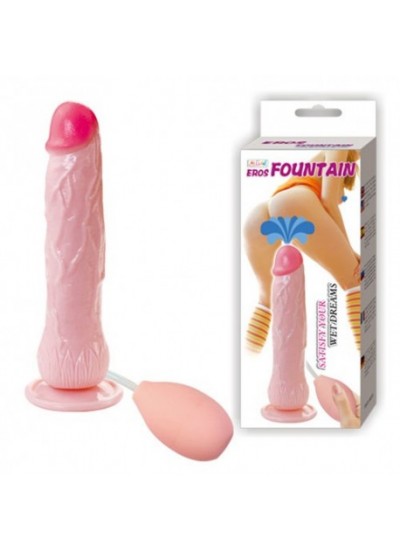 Realistic Vibrating Dildo With Fountain Squirt Like A Real Man Realistic Vibrating Dildo With Fountain Squirt Like A Real Man