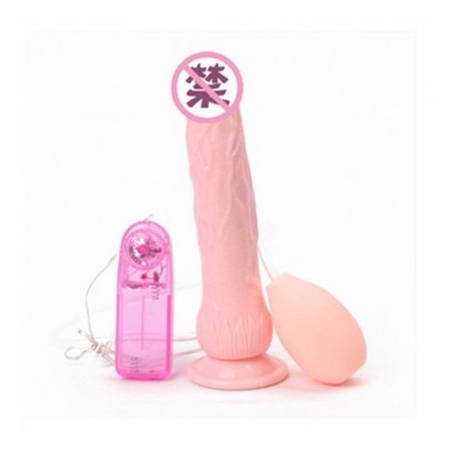 Realistic Vibrating Dildo With Fountain Squirt Like A Real Man