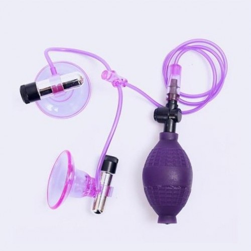 Vibration Chest Stimulation Nipple Pump Vibrator For Women