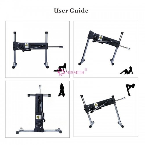 Hismith Premium Sex Machine,Wire-Controlled Love Machine With Silicone Dildo, Portable Bag Including