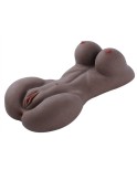 HISMITH Female Body Life-Sized Sex Toy For Men (Black)