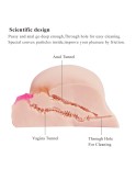 HISMISH 3D Realistic Vagina Anus But Male Masturbator Sex Toy(4.6 Pounds)