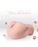 Poupée de sexe masturbateur réaliste avec gros cul étroit pour hommes Masturbation Vagin Anal Sex