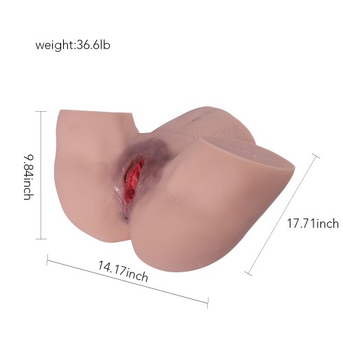 Poupée de sexe masturbateur réaliste avec gros cul étroit pour hommes Masturbation Vagin Anal Sex