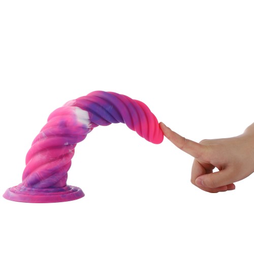 Gode tornado Hismith 25,7 cm avec ventouse pour Hismith Premium Sex Machine