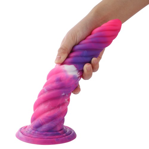 Gode tornado Hismith 25,7 cm avec ventouse pour Hismith Premium Sex Machine