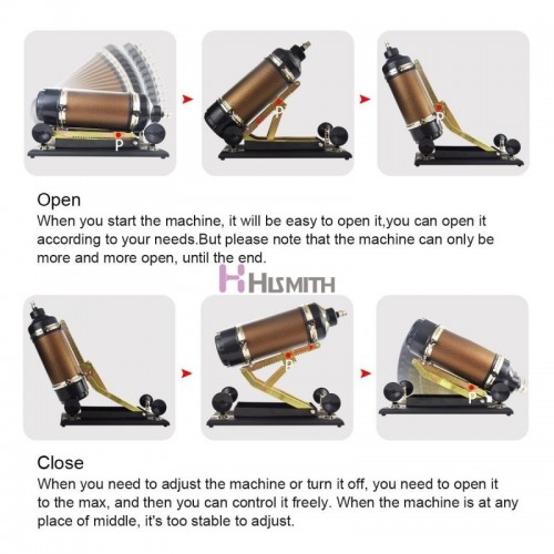 Adjustable Thrusting Automatic Retractable Masturbation Sex Machine